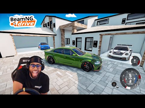 Видео: ЭТО МОЖЕТ БЫТЬ ЛУЧШИЙ МОД HELLCAT, НА КОТОРОМ Я КОГДА-ЛИБО ЕЗДИЛ В BEAMNG.DRIVE!!!