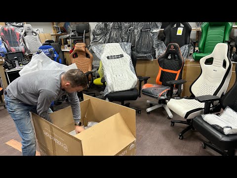 Видео: Самое красивое кресло -2024 - Распаковка Noblechairs HERO WHITE EDITION (05.11.2024)