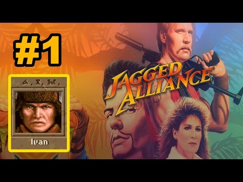 Видео: Убойное прохождение Jagged Alliance 1 - #01 Микроочиститель