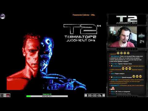 Видео: Terminator 2: Judgment Day прохождение | Игра на (Dendy, Nes, Famicom, 8 bit) 1992 Стрим HD [RUS]