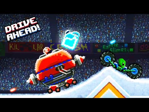 Видео: Драйв Ахед Гонки на Время - новый временной режим! Странный БОСС и куча Врагов! Машинки Монстры