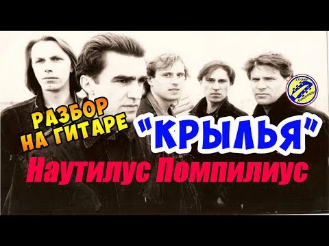 Видео: КРЫЛЬЯ. Nautilus Pompilius. РАЗБОР НА ГИТАРЕ. fingerstyle