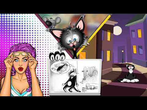 Видео: Чёрный кот