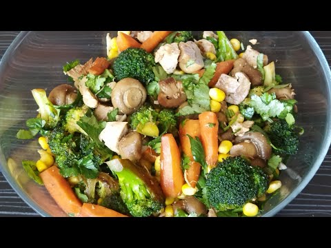 Видео: բրոկկոլիով եւ սնկով չտեսնված աղցան՝ գայթակղություն 🥗 салат из брокколи| salad with broccoli & breast