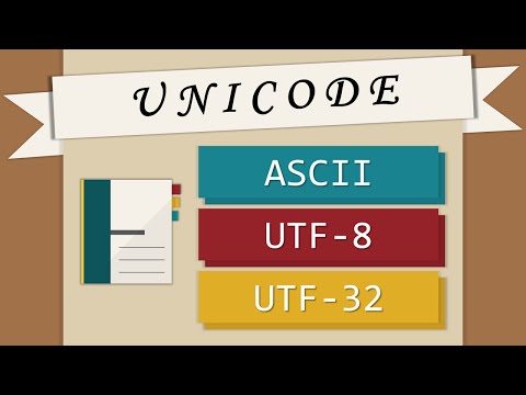 Видео: Как работает UTF-8 и зачем нужен Unicode