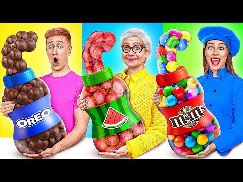 Видео: Кулинарный Челлендж: Я против Бабушки | Фантастические Кухонные Рецепты от Multi DO Challenge