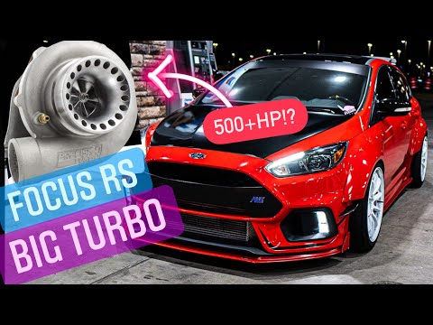 Видео: Установка большой турбины на Focus RS! *500 л.с. или провал!*