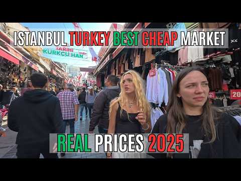 Видео: Лучший ли это рынок Стамбула? Старый базар Эминеню в 4K (реальные цены!)