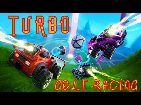 Видео: Turbo Golf Racing. Обзорное Прохождение. Группа "Рай без шалаша".