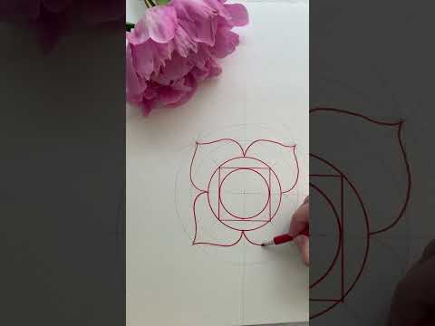 Видео: Чакра Муладхара (построение). Сакральная геометрия