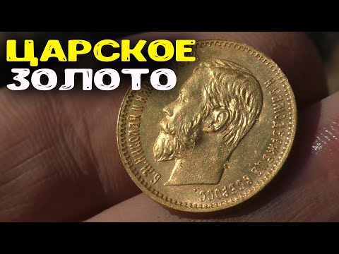 Видео: Самая дорогая находка! Нашел Царское Золото на краю поля  Где и как искать золото металлоискателем!