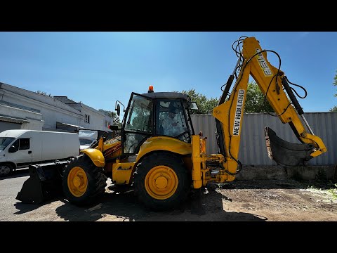 Видео: Диагностика перед покупкой экскаватора погрузчика New Holland LB115B за 3,2🍋 с НДС !