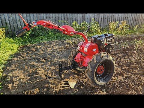 Видео: Мотоблок САЛЮТ-100 / новые шикарные колёса