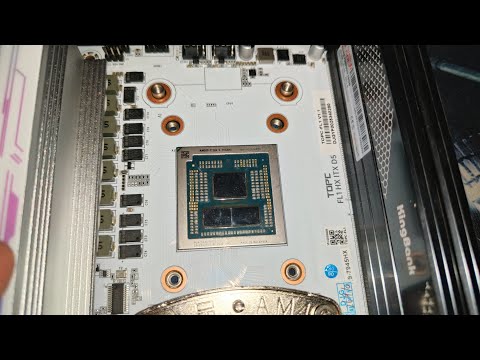 Видео: Разгон ОЗУ Замена термопасты под крышкой мутанта Ryzen R9 7945HX , результаты