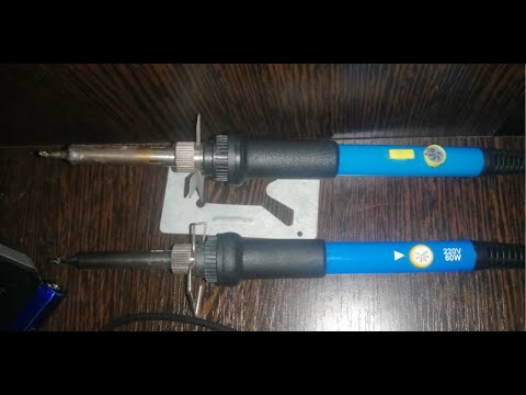 Видео: Доработка Паяльника Синего с Алиэкспресс!!! Не как ВСЕ!!! Всего 1 деталь!!! Без резисторов!