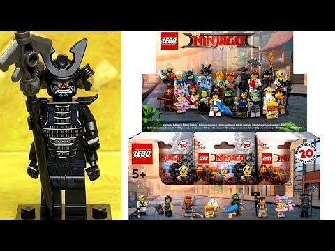 Видео: Лего Ниндзяго Фильм минифигурки Обзор LEGO Ninjago Movie minifigures