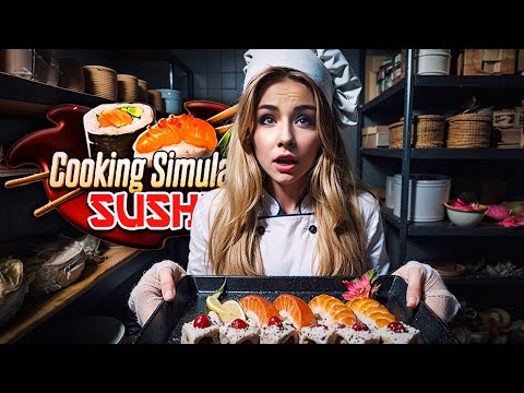 Видео: Суши-катастрофа! На волосок от увольнения // Cooking Simulator Sushi DLC