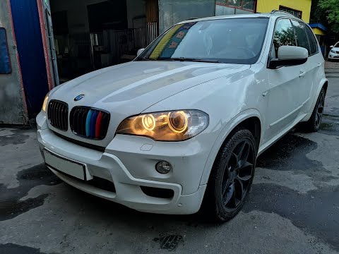 Видео: BMW X5 дизель - Чип, ЕГР, Сажевый, Даунпайп, Разгон