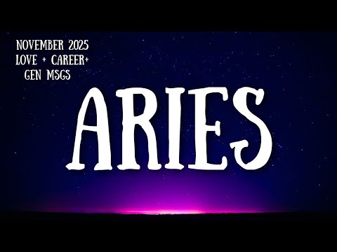 Видео: ❤️ОВЕН♈«Боже мой, ОВЕН, ТЫ МОЙ и ТОЛЬКО МОЙ, ТАК ЖЕ ПРОШЛОЕ ПЫТАЕТСЯ ТЕБЯ ИСКАТЬ!» НОЯБРЬ 2025