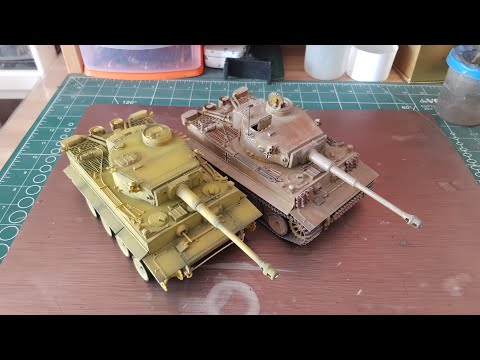 Видео: TIGER I Ausf. E (Zvezda) 35 scale - шаг 1