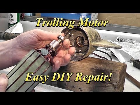 Видео: Диагностика и ремонт электродвигателей троллинга