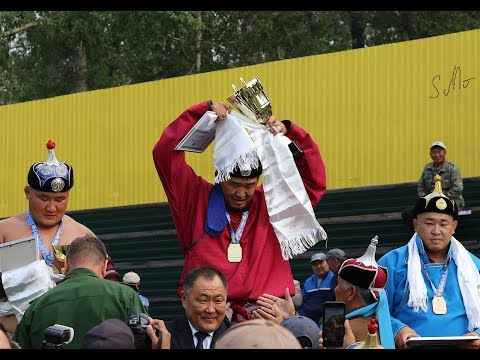 Видео: Хуреш на призы Главы Тувы от 15 авг. 2019