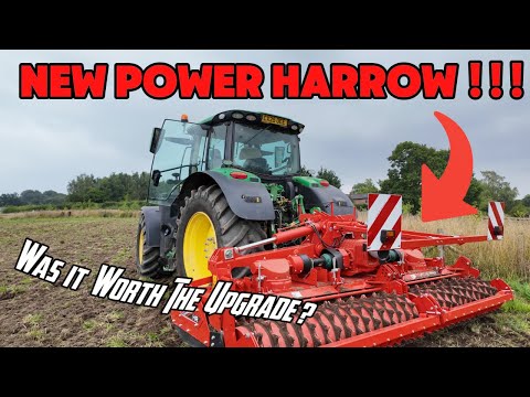 Видео: Тестирование ФИНАЛЬНОЙ активной бороны Kuhn... Стоило ли ее модернизировать???