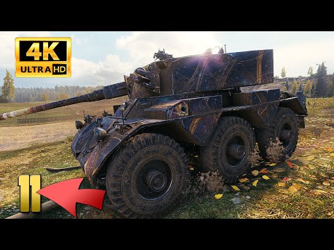 Видео: FV601 Саладин: Очень увлекательная игра на Малиновке - World of Tanks