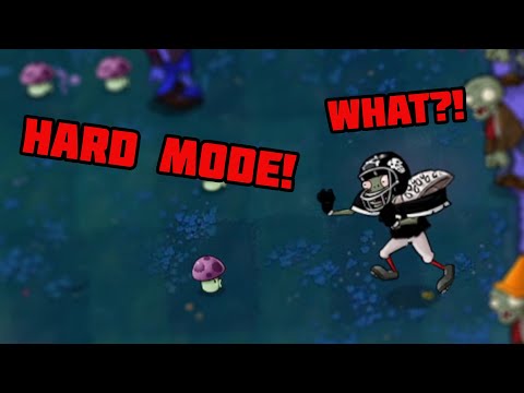 Видео: Plants Vs. Zombies - HARD MODE (Ночь)