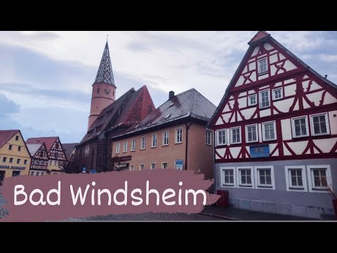 Видео: BAD-WINDSHEIM | Бад-Виндсхайм - термальный курорт с горячими источниками в Баварии |