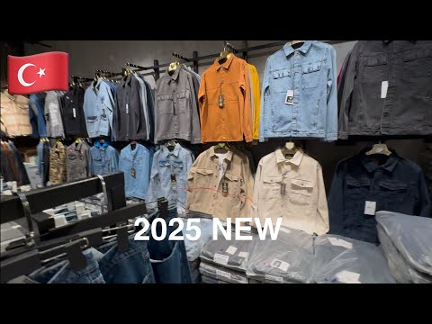 Видео: 🇹🇷Джинсы / куртки коттон / рубашки оптом от турецкого производителя / мужская джинсовая одежда опто