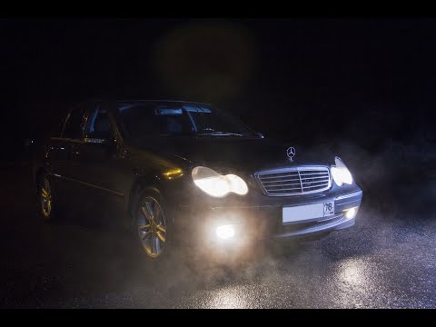 Видео: Подобранный Mercedes W203.