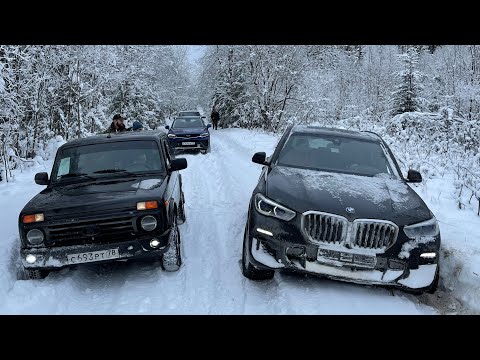 Видео: Испытания не для слабонервных) geely tugella, Renault Duster, x5, talc Prado, Нива 2121)