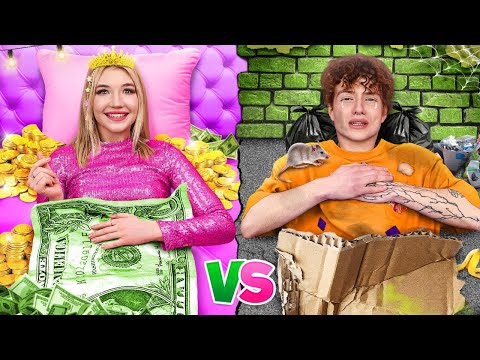 Видео: Богатая Сестра vs Бедный Брат! Мой брат ушел из дома