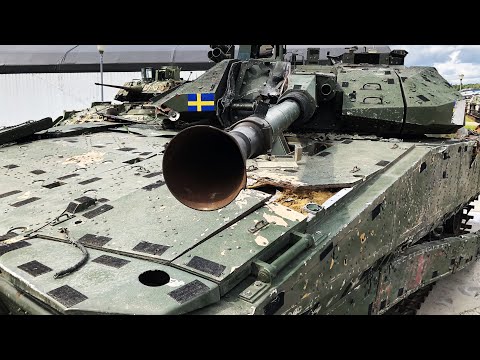 Видео: CV9040C : обзор шведской БМП