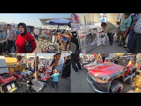 Видео: Эски бозорда: Болалар машинаси, Чок машиналар, Кир машиналар, Вытяжкалар нархи