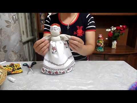 Видео: кукла перевёртыш девка - баба мастер класс