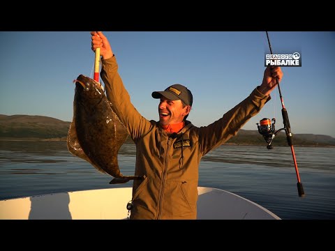 Видео: Палтус и зубатка. Норвегия | Планета рыбака ©