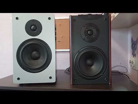 Видео: Конкуренты Microlab Solo 2 !! Видеосравнение Defender SPK 720 (Mercury 50A) и Dialog Blues Ab-33 !!!