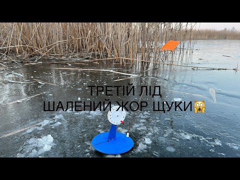 Видео: ТРЕТІЙ ЛІД! НЕОЧІКУВАНИЙ ЖОР ЩУКИ!!! Рибалка на жерлиці на диких озерах, кінець січня 2023 🐠😊🇺🇦