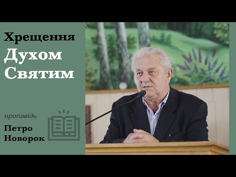 Видео: Крещение Святым Духом проповедь Петр Новорок