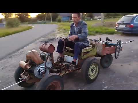 Видео: Оживляю старинный минитрактор.