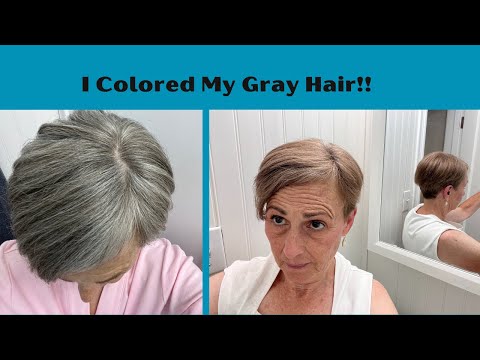 Видео: Ion Demi Permanent для седых волос — легкий способ закрасить седину — потрясающие результаты!