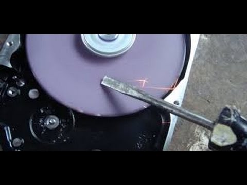 Видео: Наждак из HDD