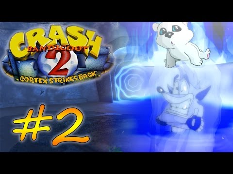 Видео: Прохождение Crash Bandicoot 2: Cortex Strikes Back (PS) #2 - Полюс