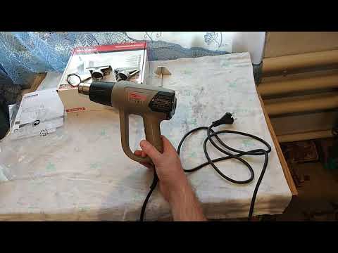 Видео: Промышленный фен CROWN,Обзор,характеристика,мощность,температура нагрева.Стоит ли  покупать?!