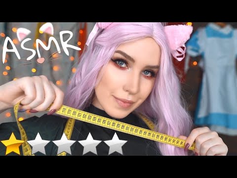 Видео: АСМР 😻 УЖАСНОЕ КОСПЛЕЙ АТЕЛЬЕ 🧵 Сниму Мерки | ASMR WORST REVIEWED COSPLAY ATELIER