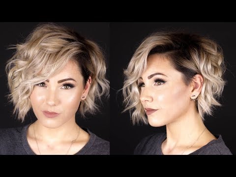 Видео: ОБЪЕМНЫЕ ЛОКОНЫ | короткие волосы