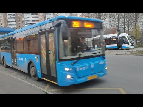 Видео: Автобус №253. Проспект Маршала Жукова — Щукино