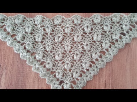 Видео: Эта шаль для вас ✅️ Модели треугольных шалей крючком